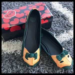 🦊 NIB Modcloth “Clever So Sweet” TUK Fox Flats 🦊